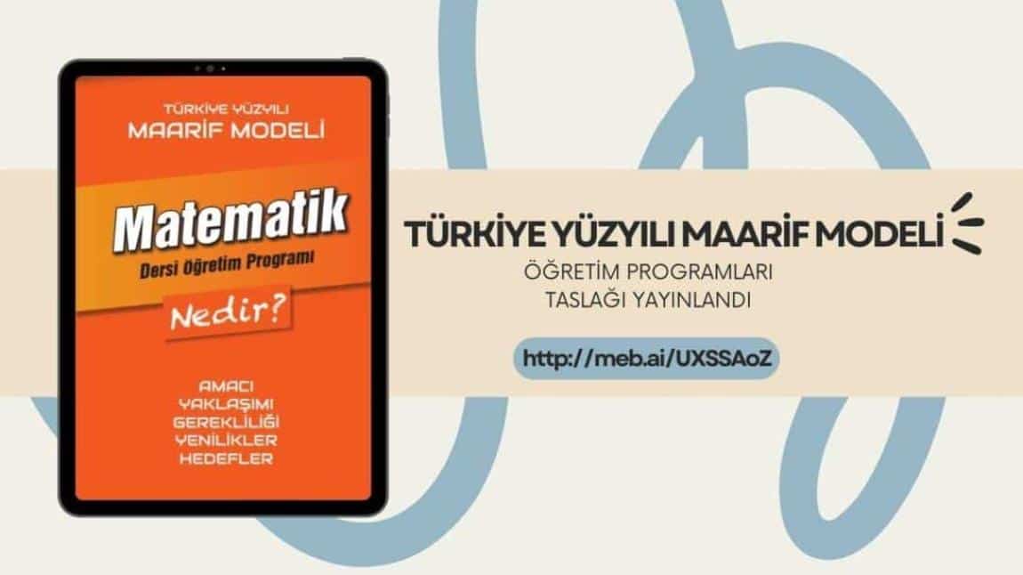 Türkiye Yüzyılı Maarif Modeli Öğretim Programı Taslağı Yayınlandı